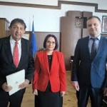 Временно изпълняващият функциите главен прокурор Ваня Стефанова проведе работна среща с министрите на правосъдието и на регионалното развитие