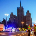 Взривът в ресторант в центъра на Москва може да е бил опит да бъде ликвидиран командващия на руските ВКС генерал-полковник Александър Чайко