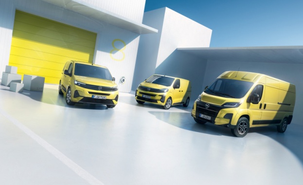 Opel Movano Electric, Vivaro Electric и Combo Van Electric – интелигентната инвестиция за модерния бизнес