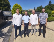 Румен Петков и Петър Първанов посетиха Перник заедно с посланика на Иран