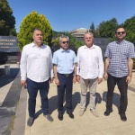Румен Петков и Петър Първанов посетиха Перник заедно с посланика на Иран