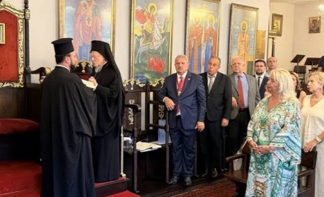 Вселенският патриарх Вартоломей посети българската православна общност в Истанбул