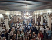 Патриарх Даниил оглави празничната литургия в храма "Успение Богородично" в Кюстендил
