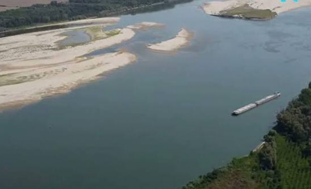 Отново е отчетен спад на нивото на Дунав