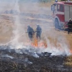 Пожарът край Хасково: 17 екипа се включиха в гасенето на огъня