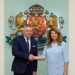 Президентът Йотова се срещна с министър-председателя на Словакия