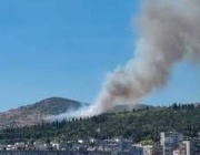 Пожар гори над кв. „Лозенец“ в Стара Загора, стотици декари гора изгоряха