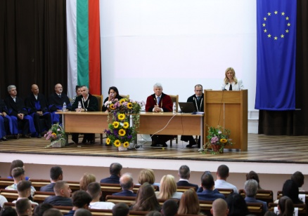 Михаела Доцова на откриването на академичната година в Лесотехническия университет: България има уникална природа и опазването й зависи единствено от нас