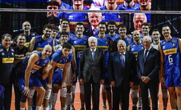 Италия се класира за четвъртфинал на EuroVolley 2026 след победа с 3:0 срещу Дания