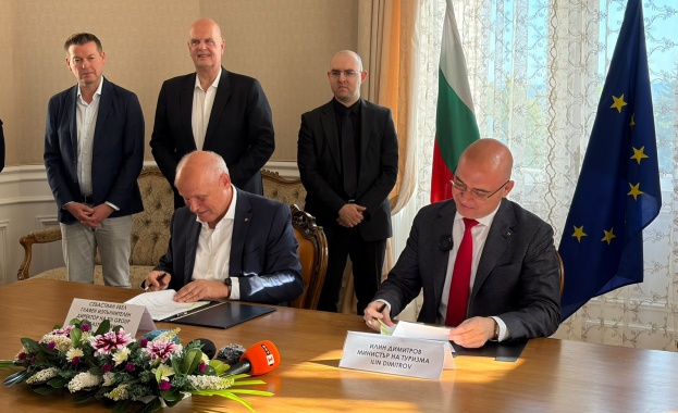 България и TUI подписаха меморандум за удвояване на туристите до 2030 г.