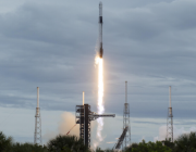 Американски космически кораб стигна до МКС за рекордно време