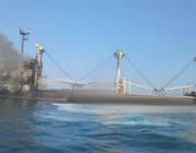 Два кораба са ударени от дронове в български води, единият е потънал