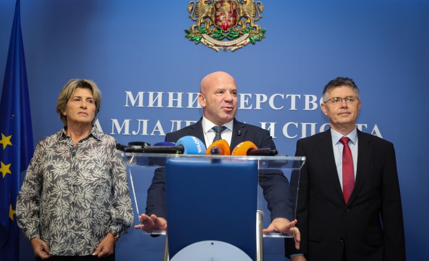 Министър Енчо Керязов: Целта на дългосрочното партньорство между БОК и Българския спортен тотализатор е да осигури спокойствие на българските олимпийци