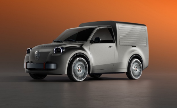 2 CV Fourgonnette Concept: Citroën възражда иконичния силует на своя лекотоварен автомобил