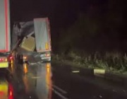 Катастрофа с два камиона снощи затвори пътя Русе - Велико Търново