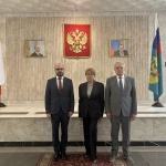 Румен Петков и Георги Стамболиев обсъдиха с посланик Елеонора Митрофанова напрежението в Черно море и културния обмен
