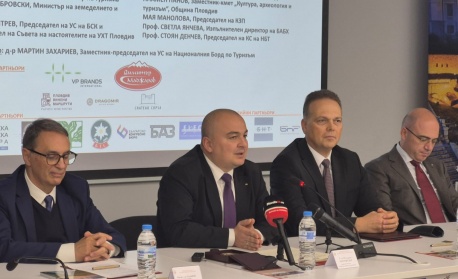 Министър Пламен Абровски: България като тероар е страна, която произвежда уникални продукти