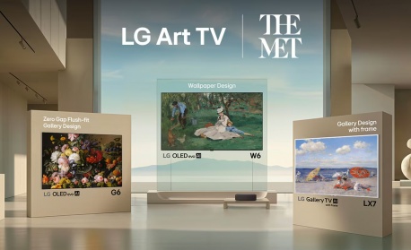 LG Electronics пренася шедьоври от The Met у дома с услугата LG Gallery+