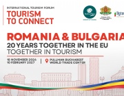 T2C – Tourism to Connect събира българския и румънския туристически бизнес под мотото „20 години заедно в Европейския съюз. Заедно в туризма“