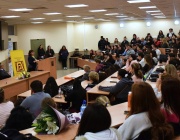 В Русенския университет беше представен документалният филм „Цвете в бурята“ в подкрепа на борбата с рака на гърдата