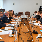 Министърът на финансите проведе среща с европейския комисар по бюджета